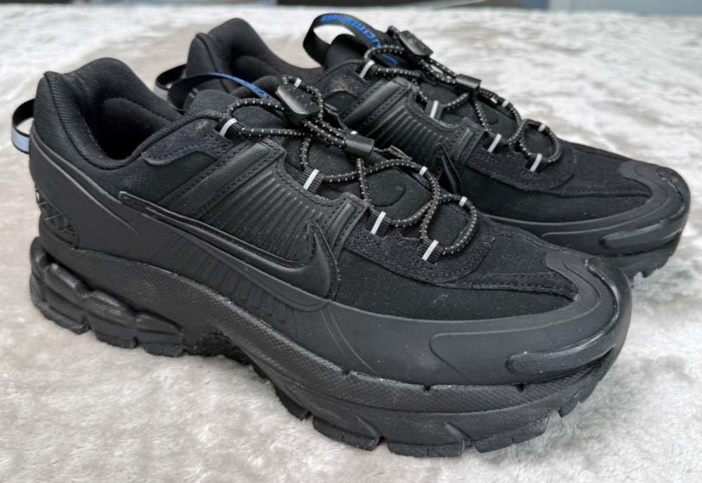 Nike Vomero 5 Roam Black Racer Blue Sneakers Womens 10 Mens 8.5 HQ2181-004